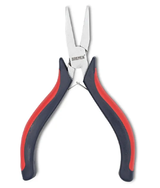 PINZA PUNTA CHATA   ELECTRONICA  5" (COD: 6573) BREMEN®