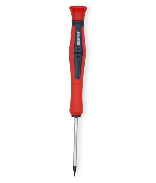 TORX:DESTORNILLADOR DE ELECTRONICA T-6  [6 unid]  (COD: 5948) BREMEN®