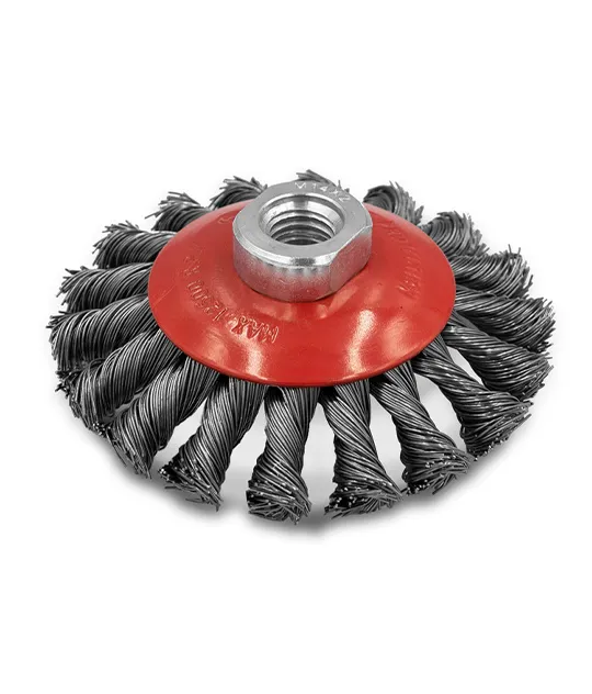 CEPILLO Ctro. Deprimido 4" TRENZADO (Amoladora Ang.)  (COD: 3257) BREMEN