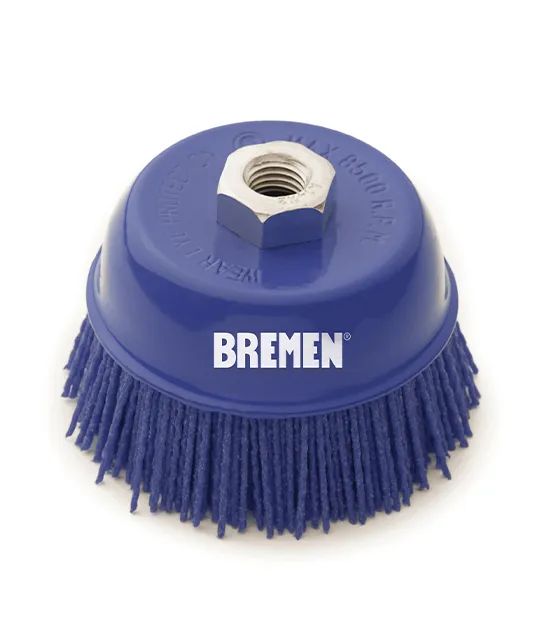 CEPILLO COPA ABRASIVO 4" PARA AMOLADORA ANG. (COD: 7069)