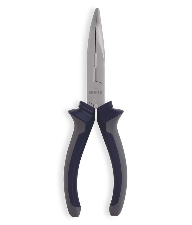 PINZA MEDIA CAÑA CURVA   HAUS 8" (COD: 7053) BREMEN®