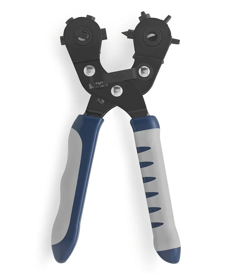 PINZA SACABOCADO + COLOCA BROCHE [USO INTENSIVO]  (COD: 6424) BREMEN®