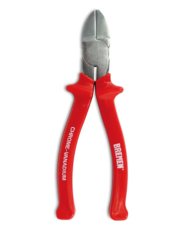 ALICATE C. OBLICUO  INDUSTRIAL 8" (COD: 3954) BREMEN®