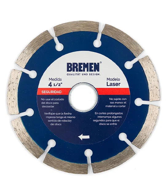 DISCO DIAM.  9"   Seco (LASER) (COD: 4531) BREMEN®