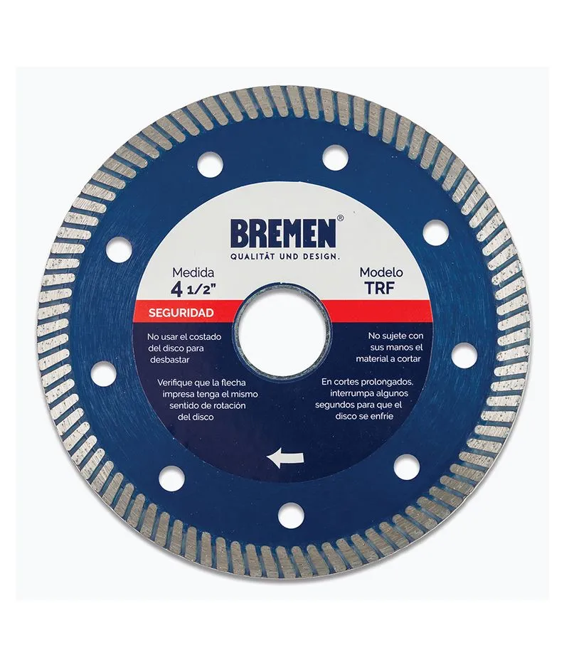 DISCO DIAM.  9" Turbo Fino (COD: 7297) BREMEN®