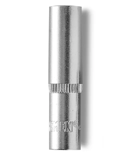 BOCALLAVE Enc. 1/4"    8.0mm LARGA (L50mm) HEXAGONAL (CrVa)  (COD: 6717) BREMEN®
