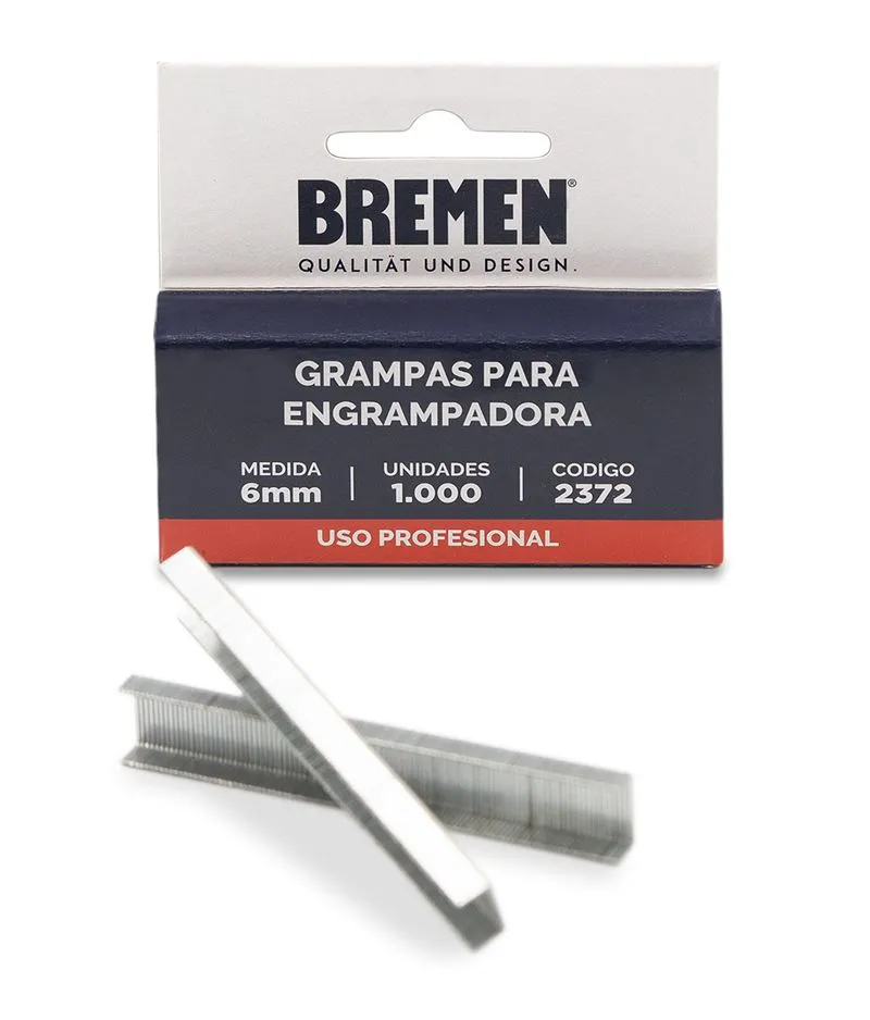 GRAMPAS  8mm x 1.000 Uni [P/Liviana]  (COD: 2371) BREMEN®