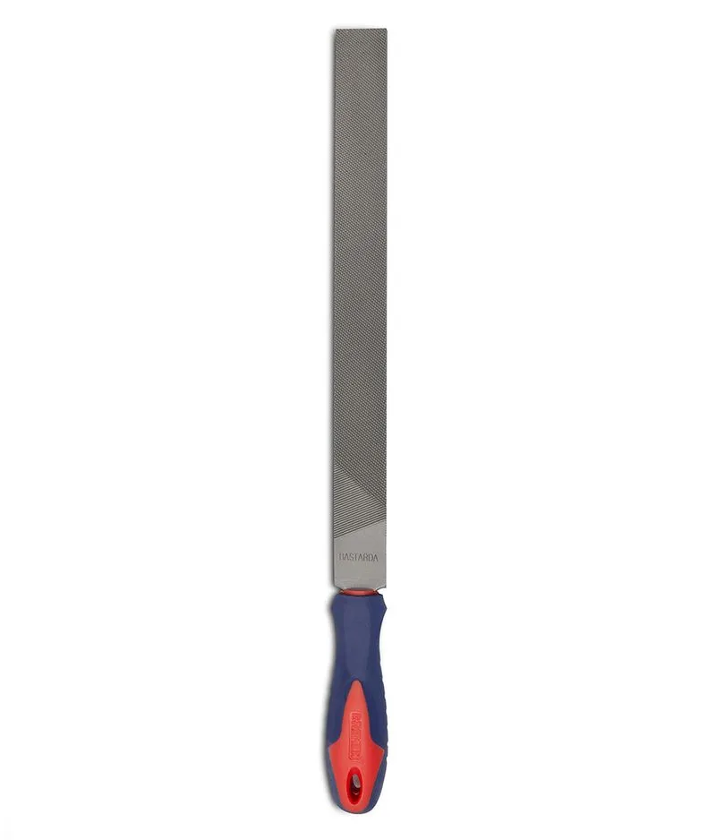 LIMA "" PLANA  BASTARDA 10" c/cabo y Blister (COD: 4591) BREMEN®
