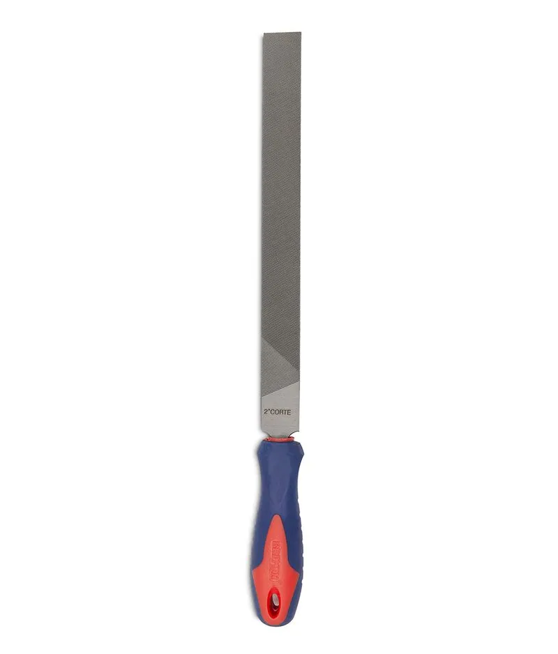 LIMA "" PLANA 2º CORTE  6" c/cabo y Blister (COD: 4593) BREMEN®