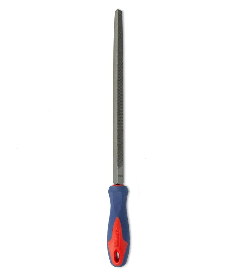 LIMA "" TRIANGULO  BASTARDA 12" c/cabo y Blister (COD: 4608) BREMEN®