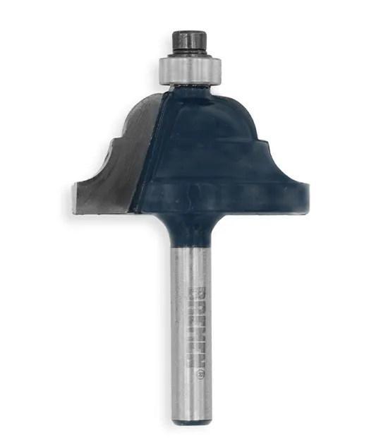 FRESA para ROUTER (MOLDURA ROMANA)  ¼" x 1-1/8" (COD: 5185)