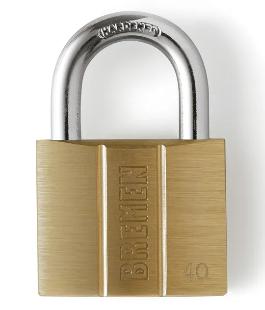 CANDADO DE BRONCE PESADO 25 MM  (COD: 7055) BREMEN