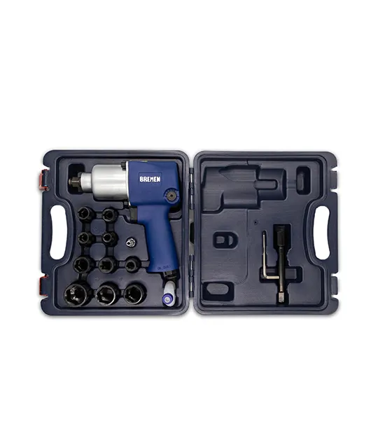 NEUM. LLAVE DE IMPACTO Enc.  1/2" Uso Intensivo KIT x 15Pzs  (COD: 7132) BREMEN®