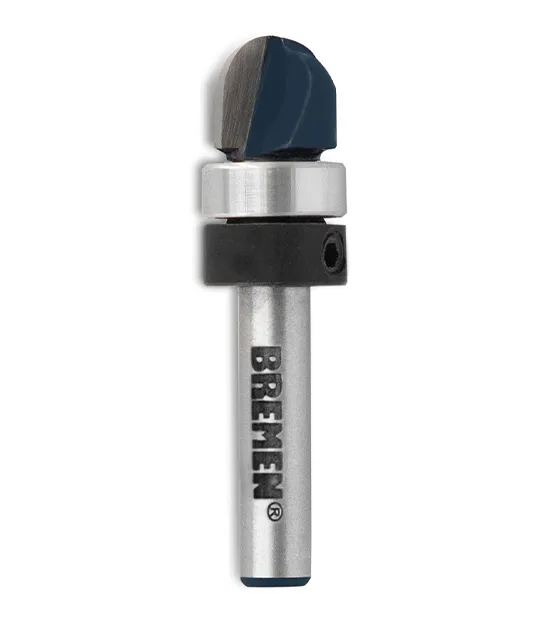 FRESA MEDIA CAÑA CON GUÍA AUXILIAR 1/4"x1/2"x3/8"  (COD: 7633) BREMEN®