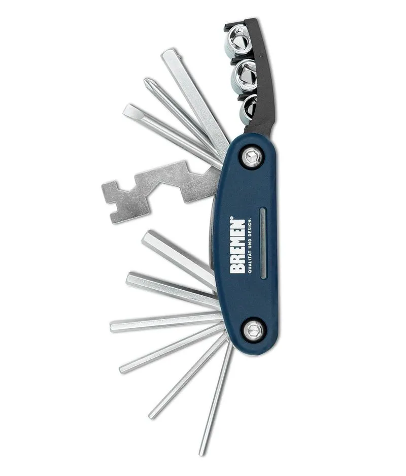 Herramienta Multifunción Plegable - 15 en 1  (COD: 7694) BREMEN®
