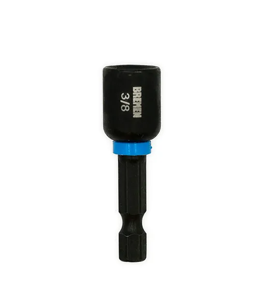 BOQUILLA MAGNETICA DE IMPACTO 3/8" x 48mm [Blister 4 unid]  (COD: 7876) BREMEN®